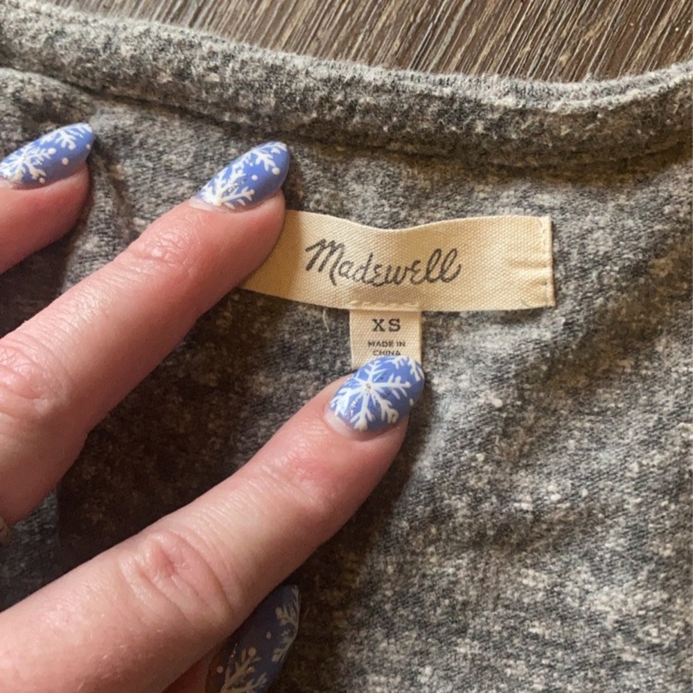 ‼️ XS MADEWELL GREY BODYSUIT - Picture 3 of 5